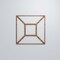 Ekena Millwork Large Marion Decorative Fretwork Wood Wall Panels, Walnut, 23 3/8"W x 23 3/8"H x 3/8"T WALW24X24X0375MARWA - alternate 5